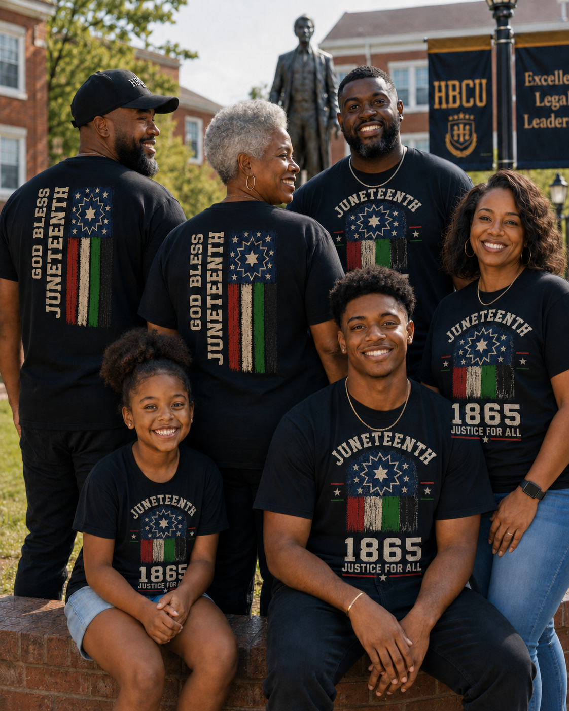 God Bless Juneteenth Tee
