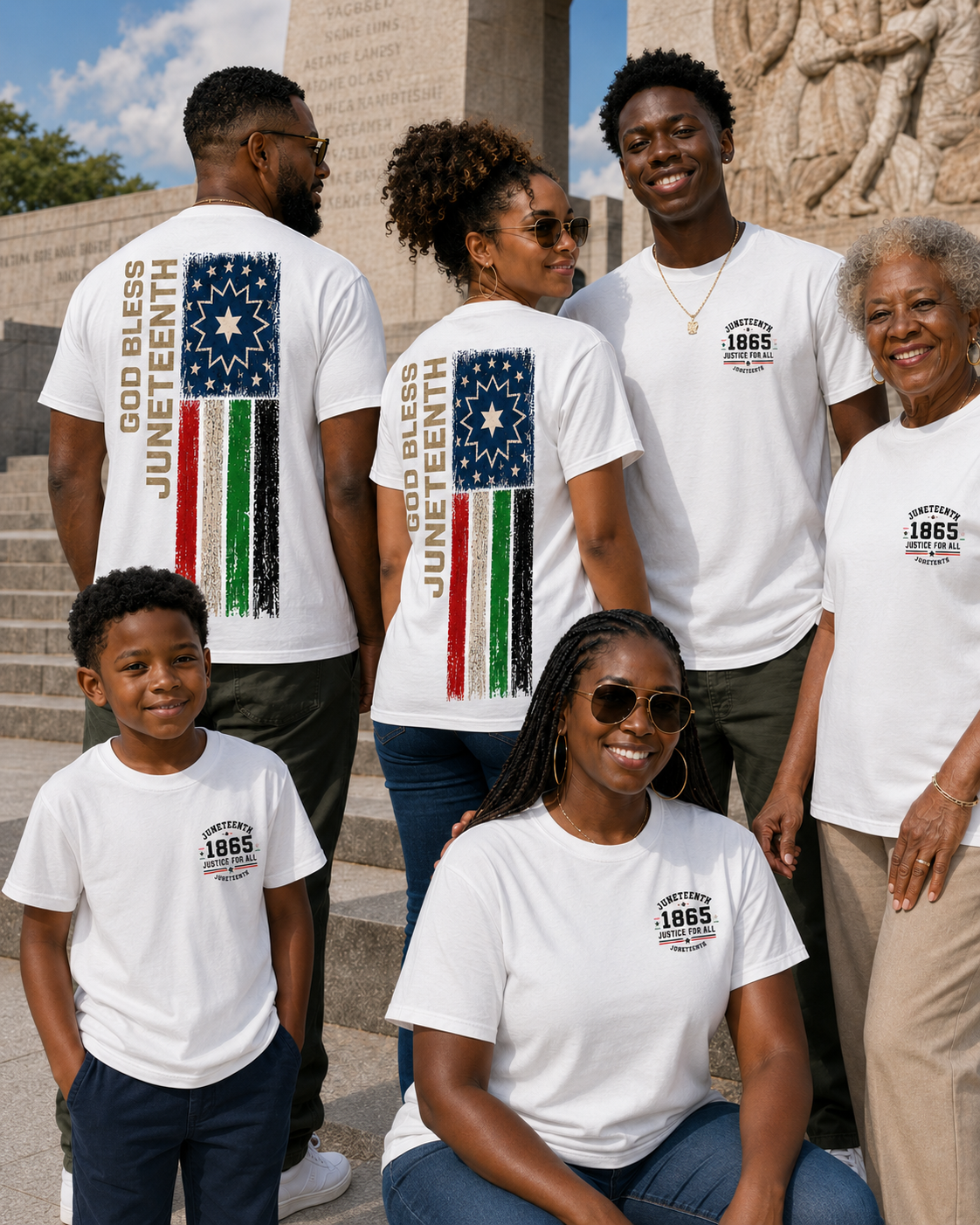 God Bless Juneteenth Tee